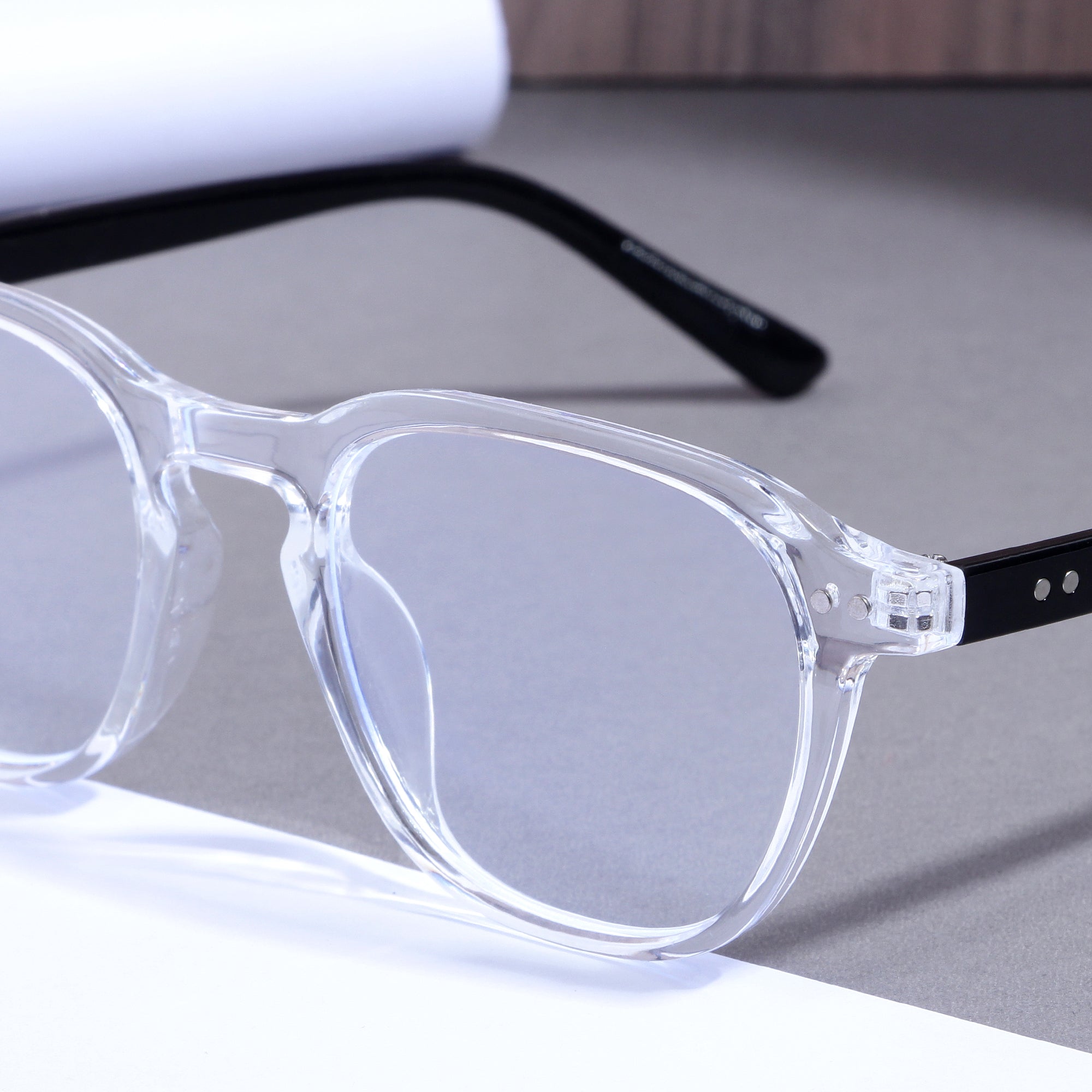 GlassyX V1 White ARC Sunglasses